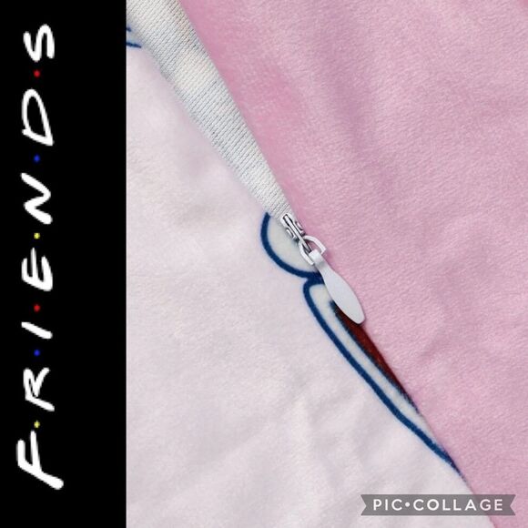 Friends TV Show Central Perk Pink Pillow Cover - Picture 8 of 9